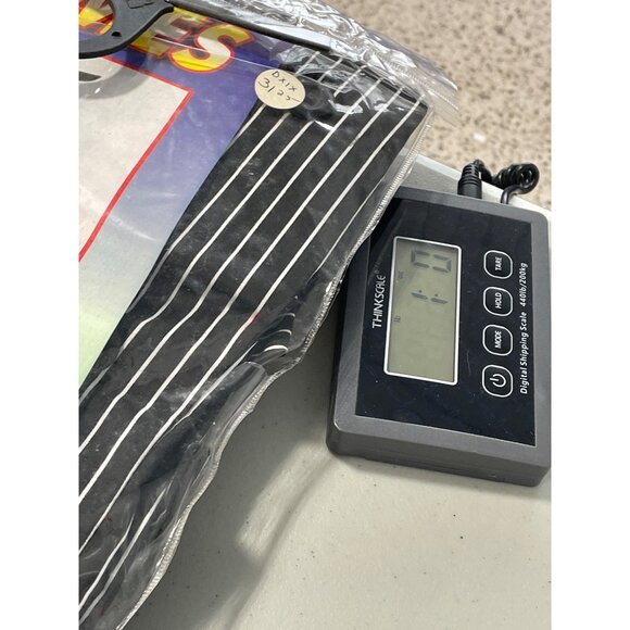 Alexanders Costumes Female Gangster Mob Costume Size Medium Black Striped NEW - Picture 6 of 7